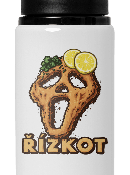 Řízkot lahev na vodu White