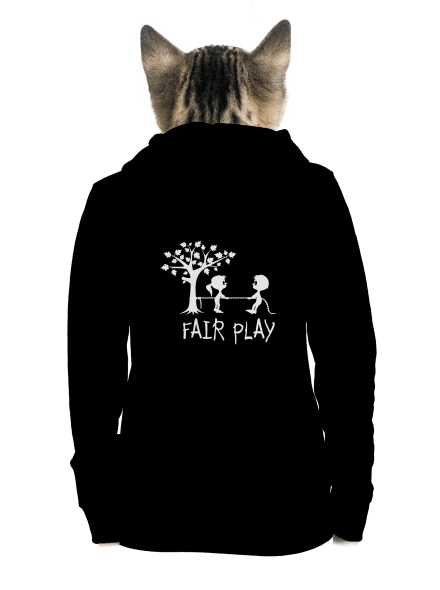 Fair play dámská mikina na zip Black