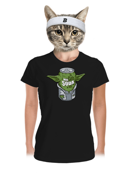 Mr. Soda dámské sportovní tričko Black
