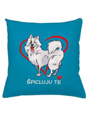 Špicluju tě polštář Blue Turquoise