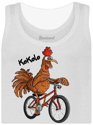 Kokolo dámské tílko klasické White