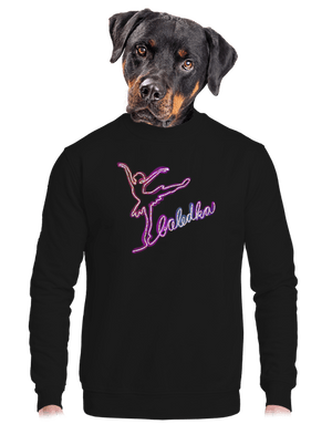 unisex mikina bez kapuce