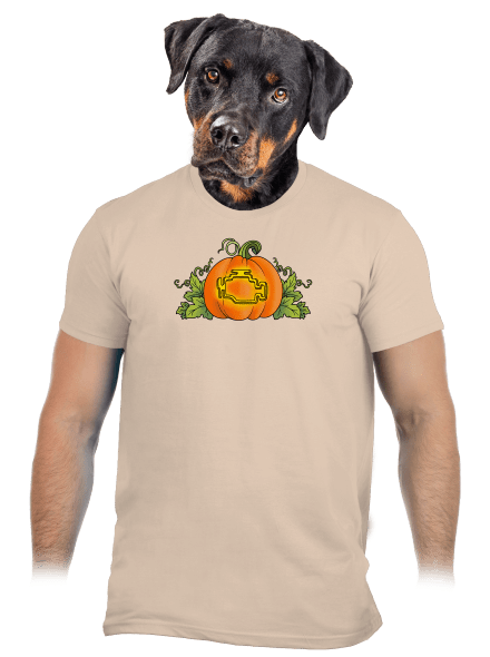 Strašidelný Halloween pánské tričko Sand