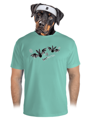 Batminton pánské sportovní tričko Mint Mal