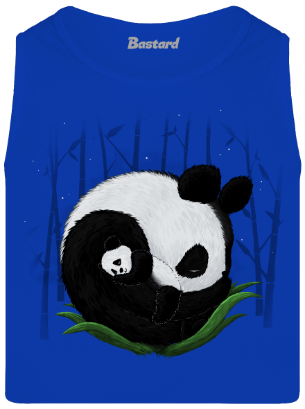 Dvě spící pandy pánské tílko Royal Blue