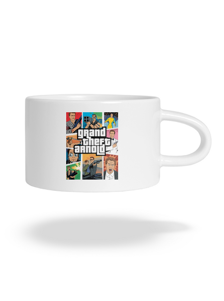 Grand Theft Arnold hrnek makronka White