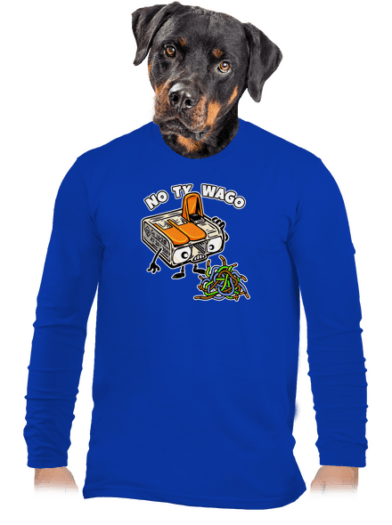 Wago svorka pánské dlouhý rukáv Royal Blue