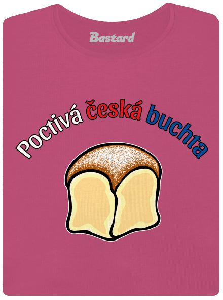 Poctivá buchta a klobása dámské tričko premium Magenta