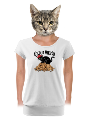 dámské tričko s lemem