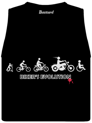 Bikers evolution dámské tílko volné Black