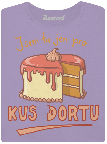 Pro kus dortu dámské tričko s lemem Lavender
