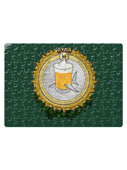 Pivní horoskop: Ryba puzzle White