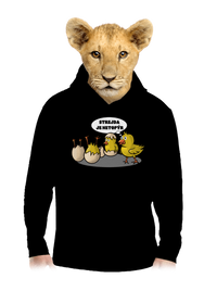 dětská mikina klokanka