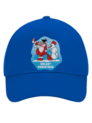 Chlast Christmas kšiltovka baseballka Bright Royal