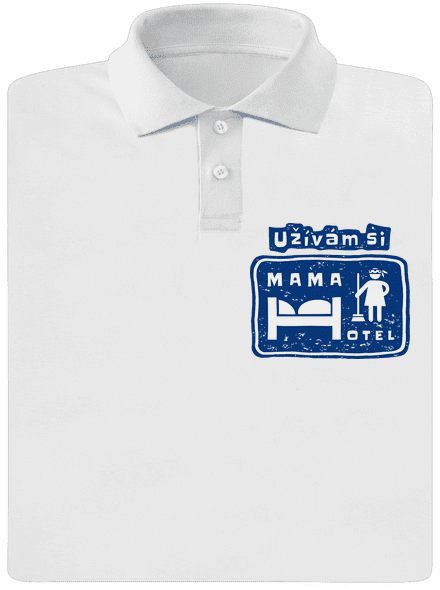 Mama Hotel pánská polokošile White