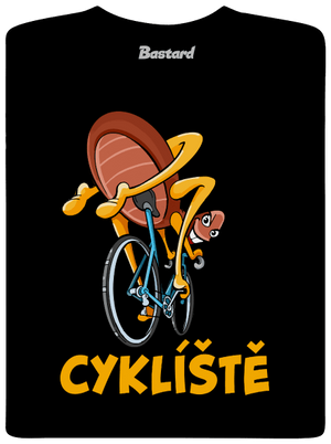 Cyklíště pánské tričko Black