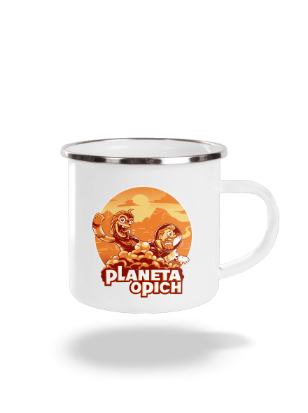 Planeta opich plecháček White