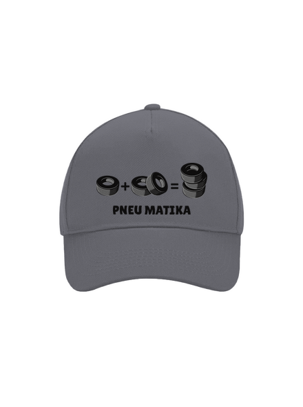 Pneu Matika kšiltovka baseballka Graphite grey