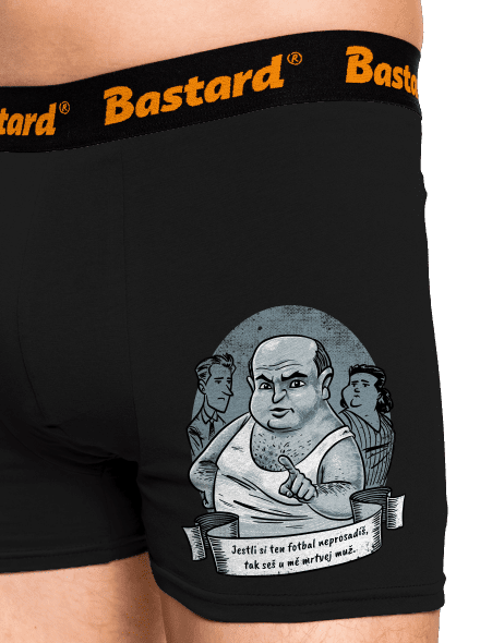 B14: Ecce Homo Homolka boxerky Black