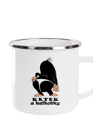 Krtek a kalhotky plecháček White