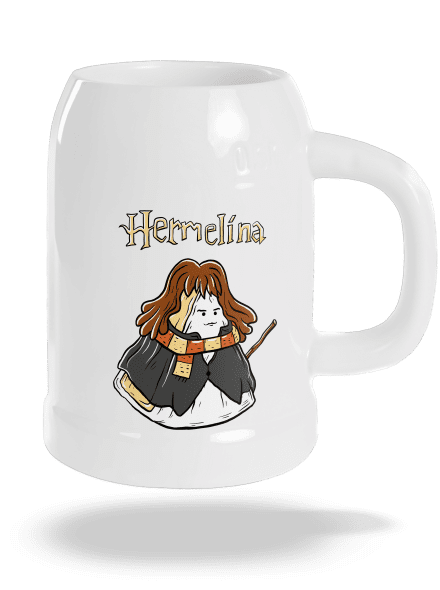 Hermelína půllitr White