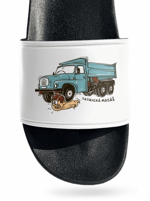 Tatrická masáž pantofle White