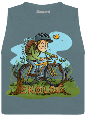 Ekolog dámské tílko volné Heather Deep Teal