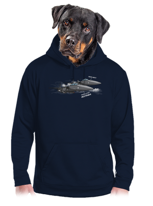 Stíhačka nestíhá pánská mikina klokanka Navy