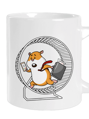 V jednom kole velký hrnek White