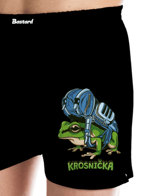 Krosnička pánské trenky Black