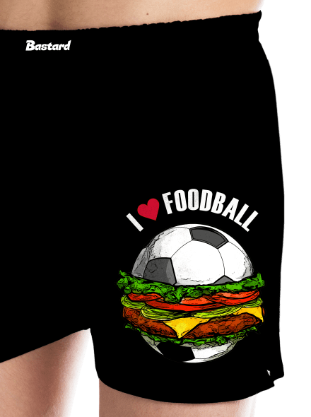 Foodball pánské trenky Black