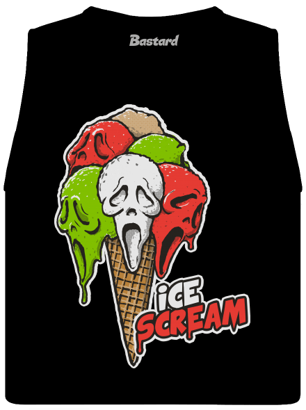 Ice Scream dámské tílko volné Black