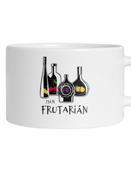 Frutarián hrnek makronka White