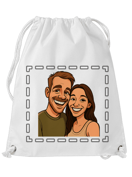 Karikatura z vlastní fotky vak White