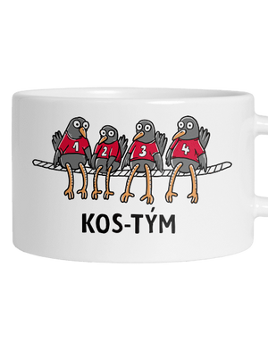 Kos-tým hrnek makronka White