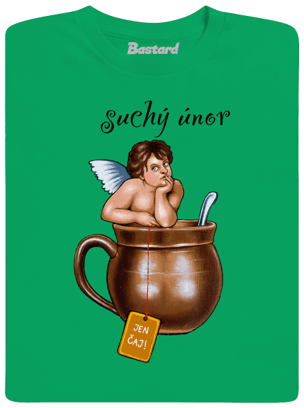 Suchý únor pánské tričko Kelly Green