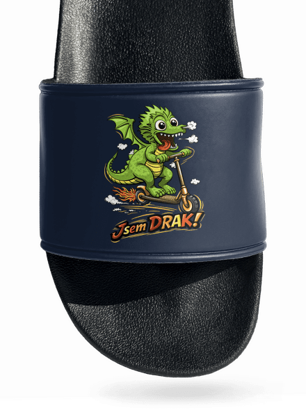 Jsem drak pantofle Navy