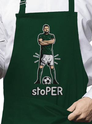 Stoper zástěra Bottle Green
