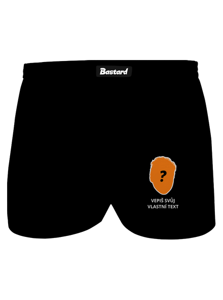 Tvoje hlava pánské trenky Black