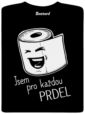 Prdel dětské tričko Black