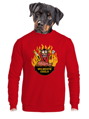 unisex mikina bez kapuce