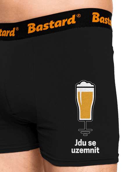 Jdu se uzemnit boxerky Black