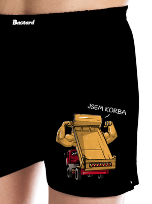 Korba pánské trenky Black