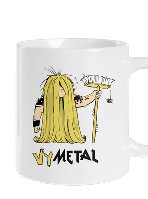 Metalista klasický hrnek White