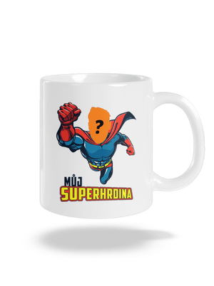 Můj superhrdina klasický hrnek White