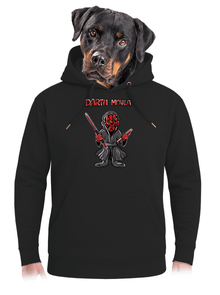 Darth Moula unisex mikina premium Dark Black
