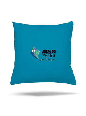 Do větru polštář Blue Turquoise