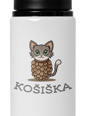 Košiška lahev na vodu White