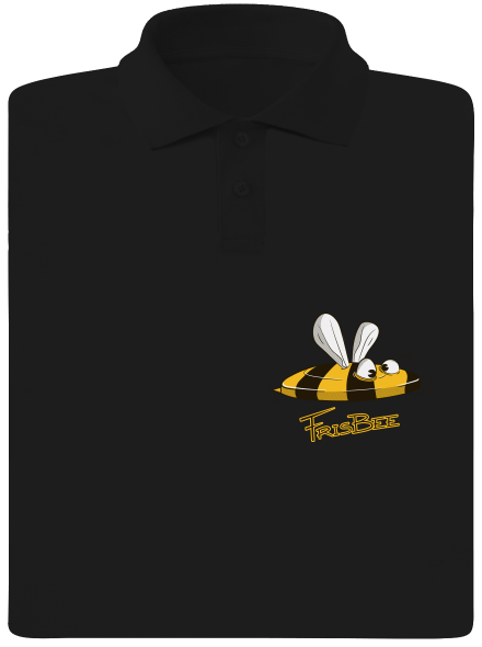 Frisbee pánská polokošile Black
