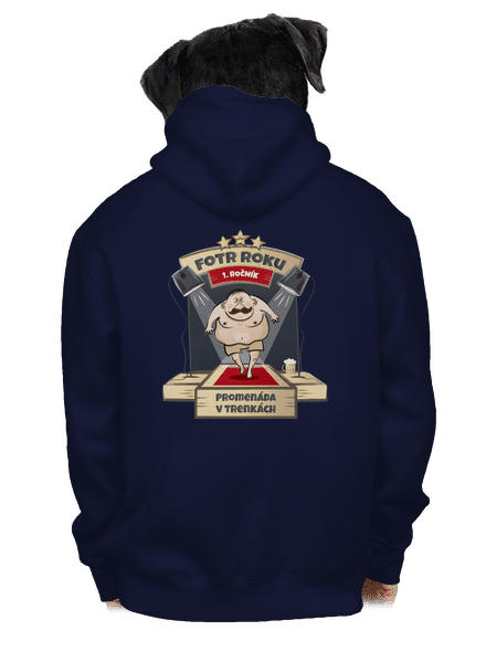 Fotr roku pánská mikina na zip Navy